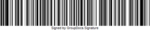 Sign document with Barcode signature | GroupDocs.Signature Cloud